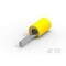 Te Connectivity Pin Terminal, 6 mmÂ², PVC Insulated, Yellow 342196-1 - alternate 1
